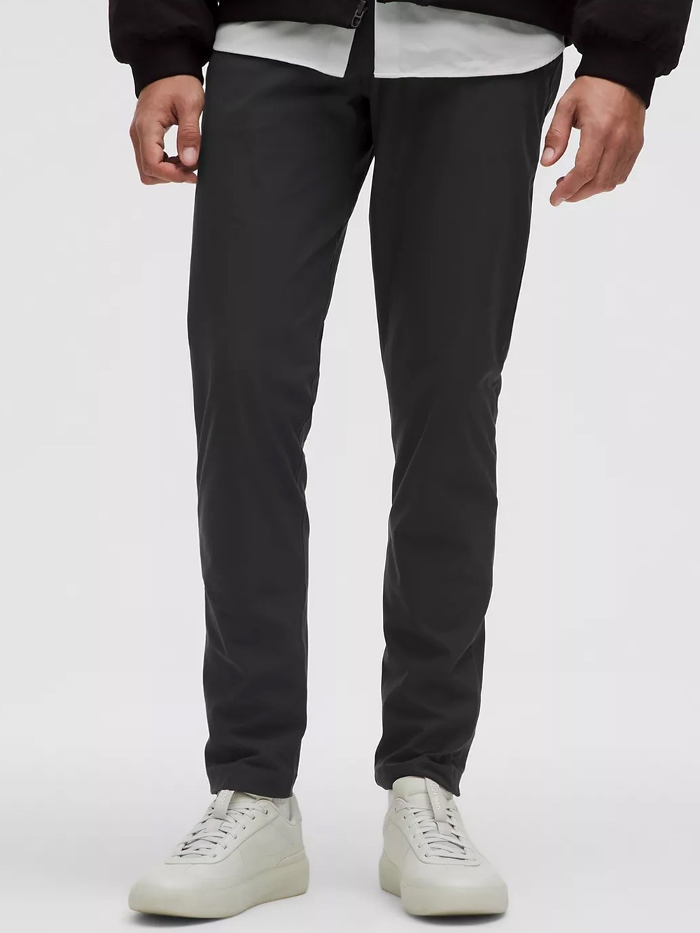 Lululemon ABC Slim Fit 5-Pocket Pant Slacks Size: 34Wx 30L Dark Grey